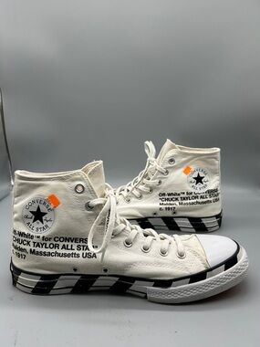 Off-White x Converse Chuck Taylor 70 High Top White